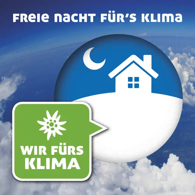 Logo Freie Nacht fürs Klima | © Deutscher Alpenverein